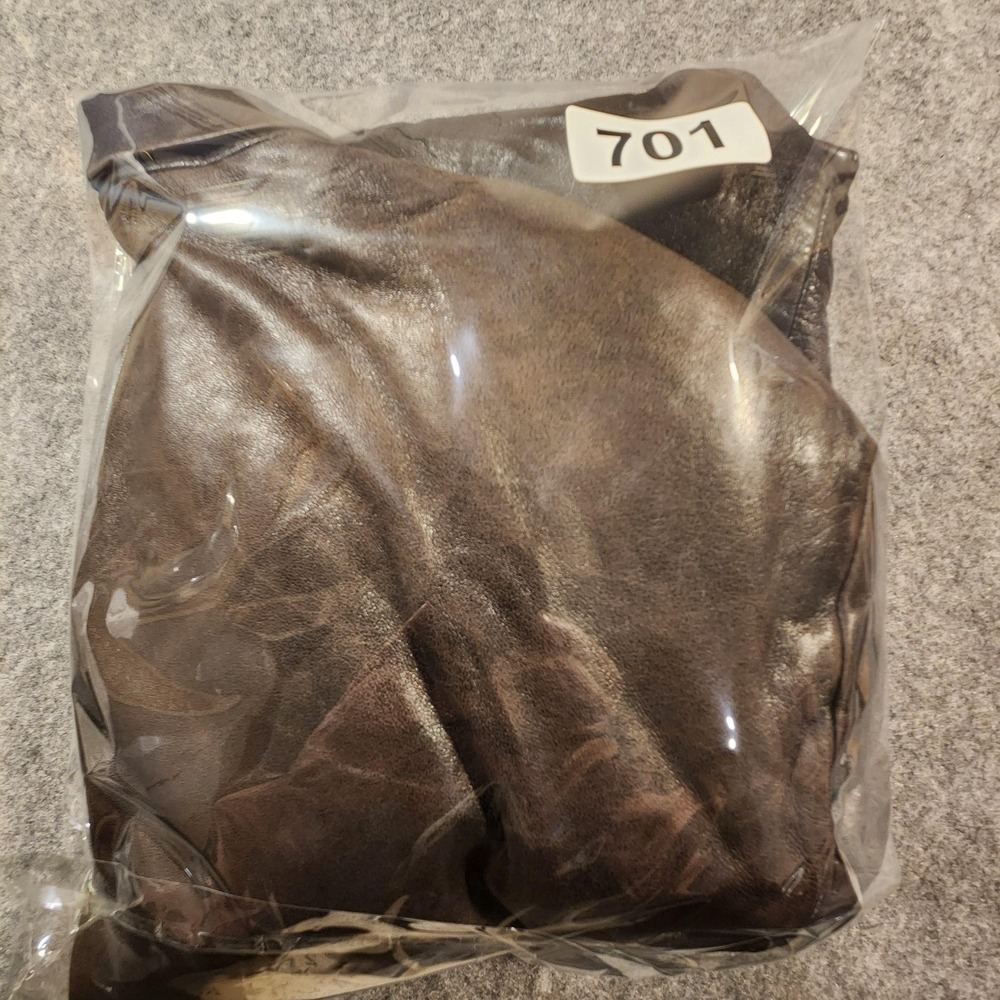 Vintage Hugo Boss Leather Jacket Mens 44R Brown Lambskin Blazer Coat Y2K 90's - Picture 13 of 13